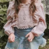Cottagecore Dreams Vintage Lace Blouse -MEO Kid Clothing Shop Reizingforlistings 2