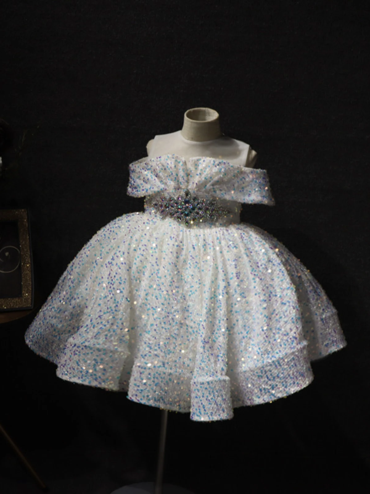 Sparkling Diamond Sequin Formal Dress 6 Sparkling Diamond Sequin Formal Dress - Image 4
