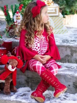 Christmas Spirit Hi-Lo Tunic & Plaid Legging Set -MEO Kid Clothing Shop SEPT12CPSET2PSP 1 42f52f20 e21e 45be 9582 0d45d21419d4