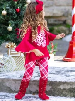 Christmas Spirit Hi-Lo Tunic & Plaid Legging Set -MEO Kid Clothing Shop SEPT12CPSET2PSP 5 59052a63 1622 46a7 9493 da33054bb240