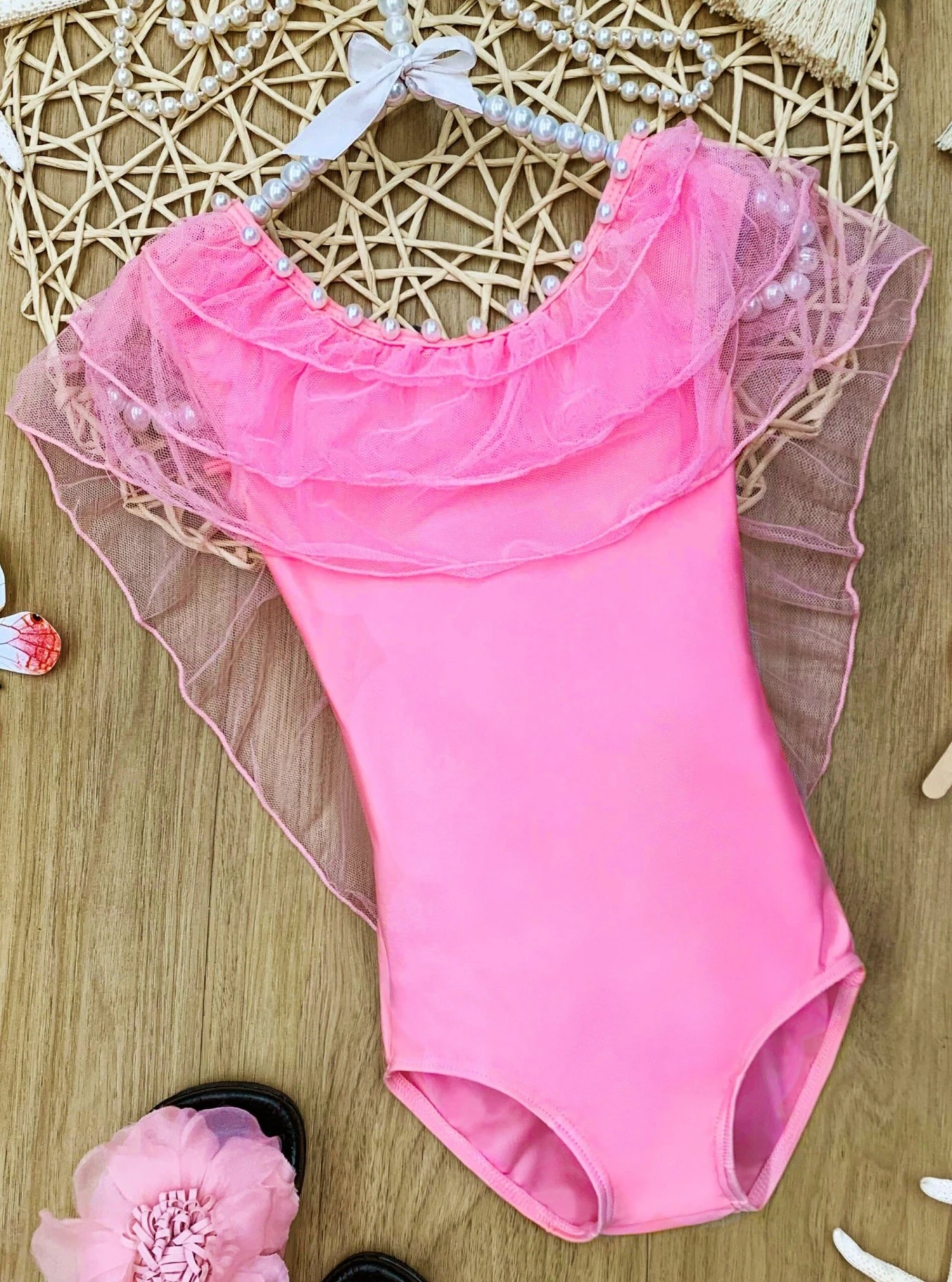 Sand & Pearls One Piece Swimsuit 10 Sand & Pearls One Piece Swimsuit - Image 8