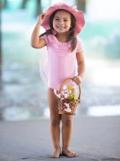 Sand & Pearls One Piece Swimsuit 27 Sand & Pearls One Piece Swimsuit -MEO Kid Clothing Shop SP12SWIM27P 32