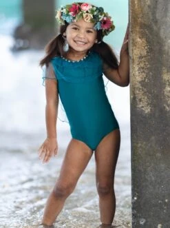 Sand & Pearls One Piece Swimsuit 26 Sand & Pearls One Piece Swimsuit -MEO Kid Clothing Shop SP12SWIM27T 11