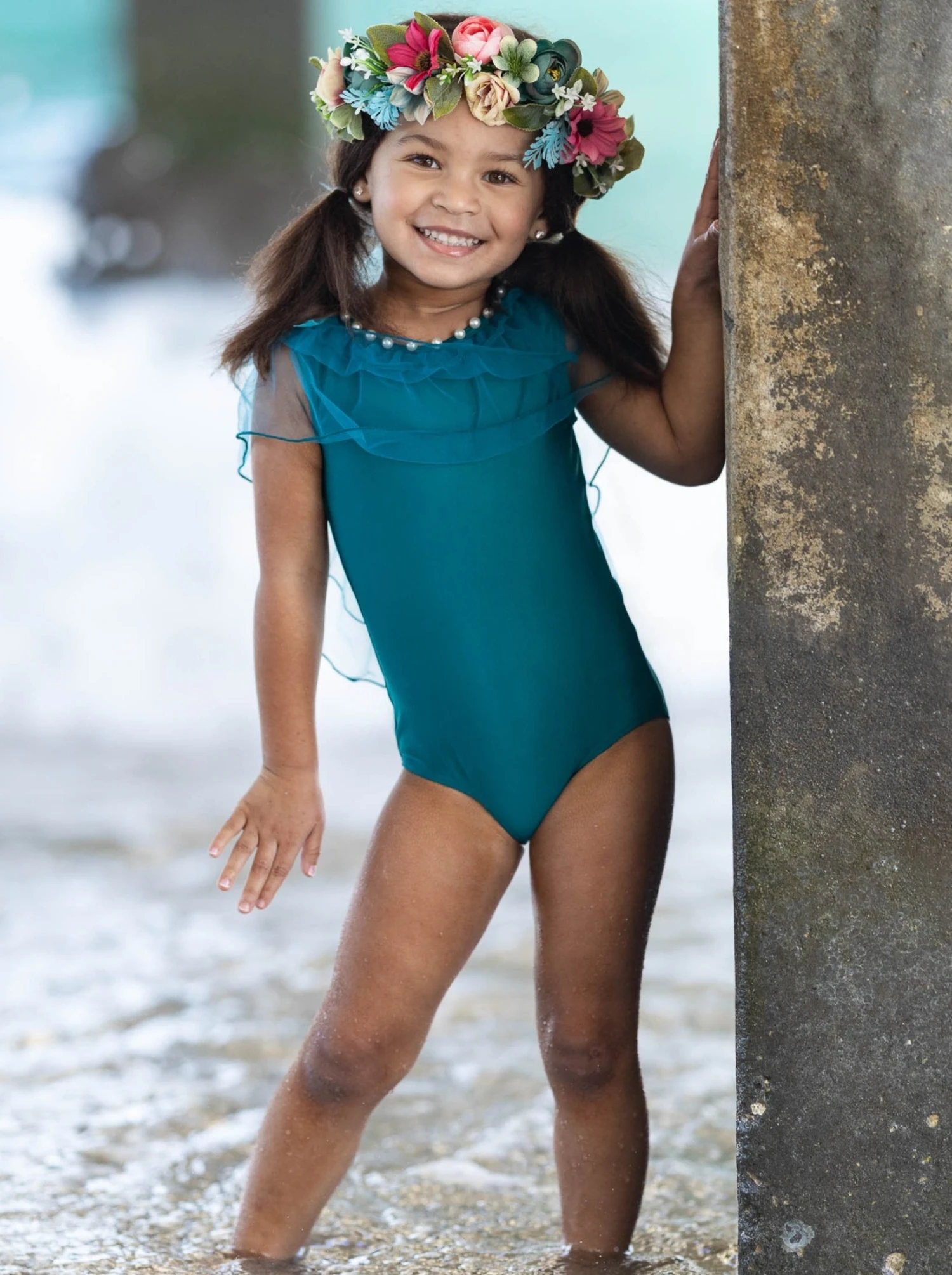 Sand & Pearls One Piece Swimsuit 14 Sand & Pearls One Piece Swimsuit - Image 12