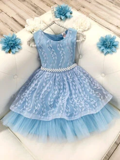 Pearl Princess Detailed Formal Dress -MEO Kid Clothing Shop SUM12CPDR2B 16cb5249 0e6a 44fd 9967 288abbbfa592