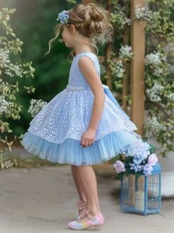 Pearl Princess Detailed Formal Dress -MEO Kid Clothing Shop SUM12CPDR2B 2 71aa2cf8 f048 4e2f 85bc 13921abeb86f