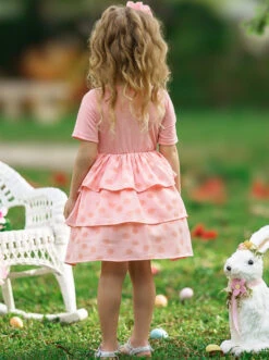 Earresistible Dotted Tiered Easter Dress 20 Earresistible Dotted Tiered Easter Dress -MEO Kid Clothing Shop SUM12DR37CAPPB 3