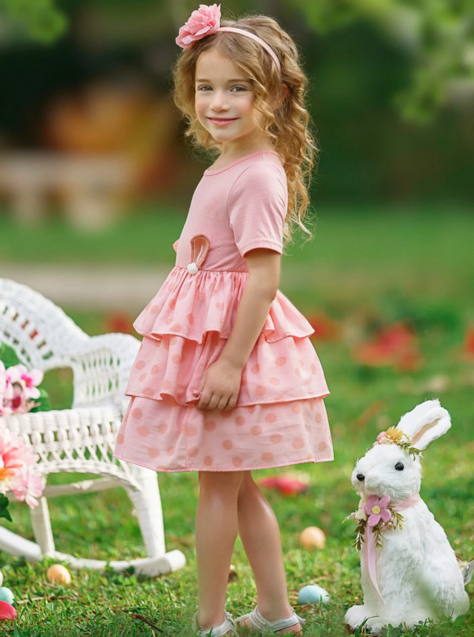 Earresistible Dotted Tiered Easter Dress 9 Earresistible Dotted Tiered Easter Dress - Image 7