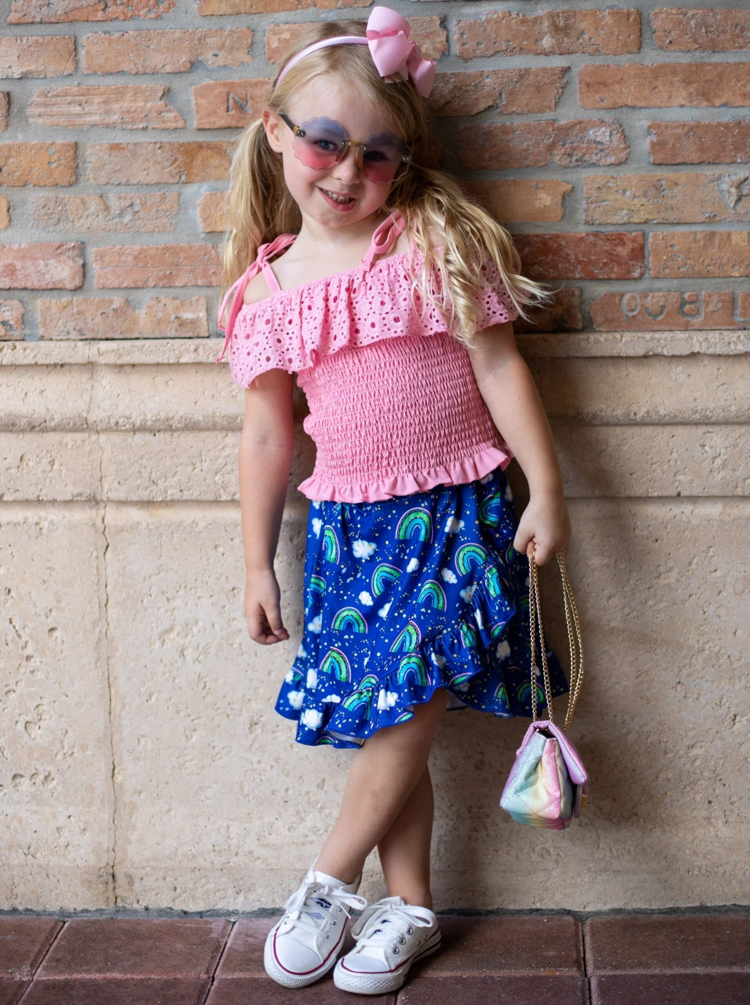 Walking On Rainbows Skirt Set 6 Walking On Rainbows Skirt Set - Image 4