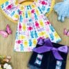 The Bunny Crew Patched Denim Shorts Set -MEO Kid Clothing Shop SUM12SET14CACBD