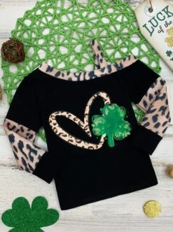 Cup Of Luck One Shoulder Long Sleeved Top -MEO Kid Clothing Shop SUM12TOP1CABLC