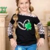 Cup Of Luck One Shoulder Long Sleeved Top -MEO Kid Clothing Shop SUM12TOP1CABLC 3