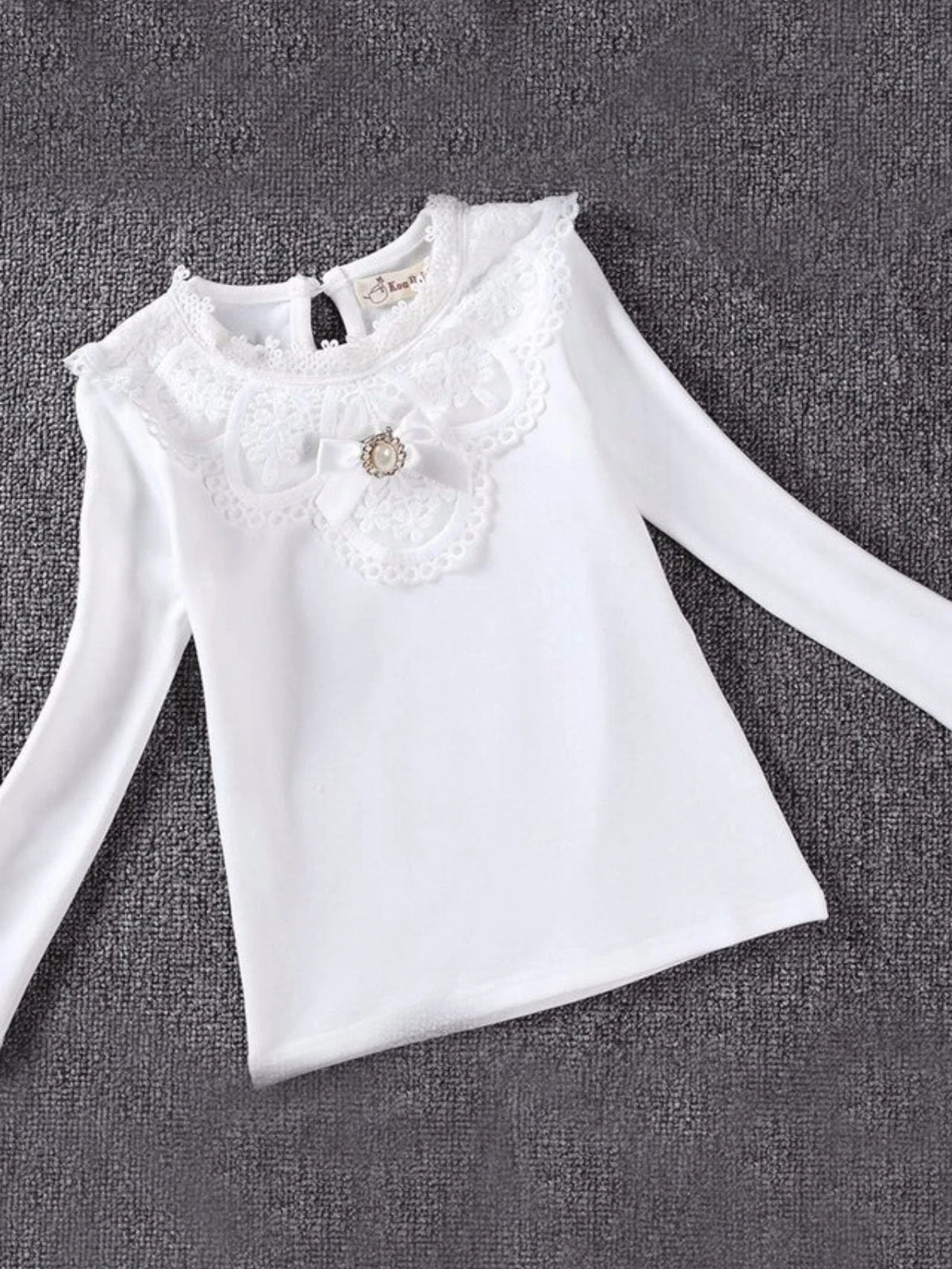 Blueberry Bliss Long Sleeve Bib Collar Top 7 Blueberry Bliss Long Sleeve Bib Collar Top - Image 5