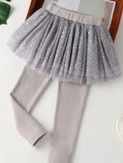 Girls Gold Stars Tutu Skirted Leggings -MEO Kid Clothing Shop bbed734c5538ac14901f46ddd0cfafa1