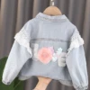 Love Flower Applique Denim Jacket -MEO Kid Clothing Shop bc4a541ac23cc98d5a9e2a7254625426