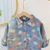 Love Color Polka Dots Denim Jacket -MEO Kid Clothing Shop cde928806b15bc4e038c90c62885af22