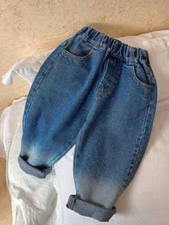 New School Swagger Puffed Jeans