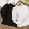 Boho Bubble Sleeve Top -MEO Kid Clothing Shop f2e73ecf691227292a0300595b0cc083