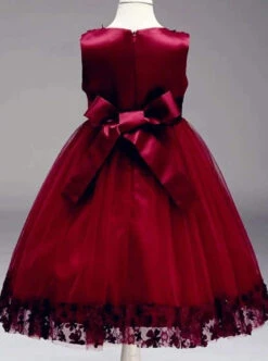 Precious Girl Special Occasion Christmas Party Dress -MEO Kid Clothing Shop girls a line sleeveless floral bow flower girl special occasion party dress 20 39 99 40 59 2t3t 4t5y 6y6x spring dressy mia belle overseas fulfillment baby 612