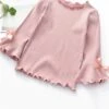 Girls Bow Tie Flare Sleeve Top