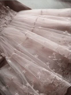 Lace Obsessed Long Sleeve Floral Dress -MEO Kid Clothing Shop girls lace long sleeve dress pink gray 20 39 99 40 59 2t3t 4t5y 6x6y fall dressy mia belle overseas fulfillment baby 516