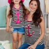 Mommy & Me Striped Sequin Anchor Tank Top 1 Mommy & Me Striped Sequin Anchor Tank Top -MEO Kid Clothing Shop girls mommy me striped sequin anchor applique tank top 19 99 and under 20 39 40 59 10y12y 2t3t mia belle baby 549