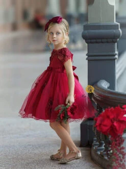 'Tis The Season Lace Applique Holiday Dress -MEO Kid Clothing Shop girls off shoulder lace applique holiday dress 20 39 99 40 59 10y12y 2100 2t3t fall dressy mia belle baby 888 c31057f5 494a 4970 a22d 0eee23879240