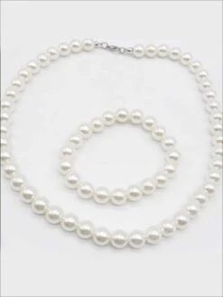 Girls Pearl Necklace, Earrings & Bracelet Set 13 Girls Pearl Necklace, Earrings & Bracelet Set -MEO Kid Clothing Shop girls pearl necklace earrings bracelet set 20 39 99 40 59 accessories afterchristmas bfcutoff mia belle overseas fulfillment baby 621