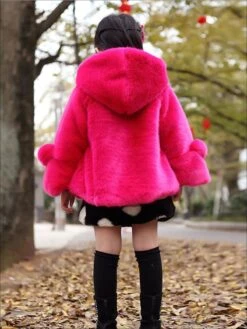 Girls Plush Hooded Winter Coat -MEO Kid Clothing Shop girls plush hooded winter coat 20 39 99 40 59 10y12y 2t3t 4t5y jacket mia belle overseas fulfillment baby 723