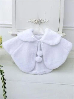 Girls Pom Pom Furry Bolero (Red, Burgundy, Hot Pink, White, Pink) 11 Girls Pom Pom Furry Bolero (Red, Burgundy, Hot Pink, White, Pink) -MEO Kid Clothing Shop girls pom furry bolero red burgundy hot pink white 6 20 39 99 40 59 6x6y 7y8y afterchristmas jacket mia belle overseas fulfillment baby 330