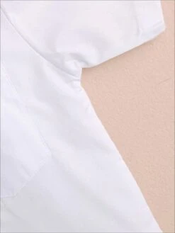 Girls Preppy White Button Up Long Sleeve Top -MEO Kid Clothing Shop girls preppy white button up long sleeve top 19 99 and under 20 39 40 59 10y12y 2t3t fall mia belle overseas fulfillment baby 858