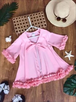 Sunshine All Day Caftan Cover-Up -MEO Kid Clothing Shop girls ruffled front tie caftan swimsuit cover up dusty pink 2t3t 20 39 99 10y12y 4t5t 4t5y mia belle baby 243 5fb6a43e 16b2 4aa2 9e8d ff8f73ae625e