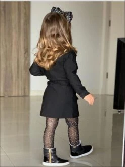 Trendsetter Trench Coat Dress -MEO Kid Clothing Shop girls trendy trench coat dress 20 39 99 40 59 2t3t 4t5y 6x6y jacket mia belle overseas fulfillment baby 785