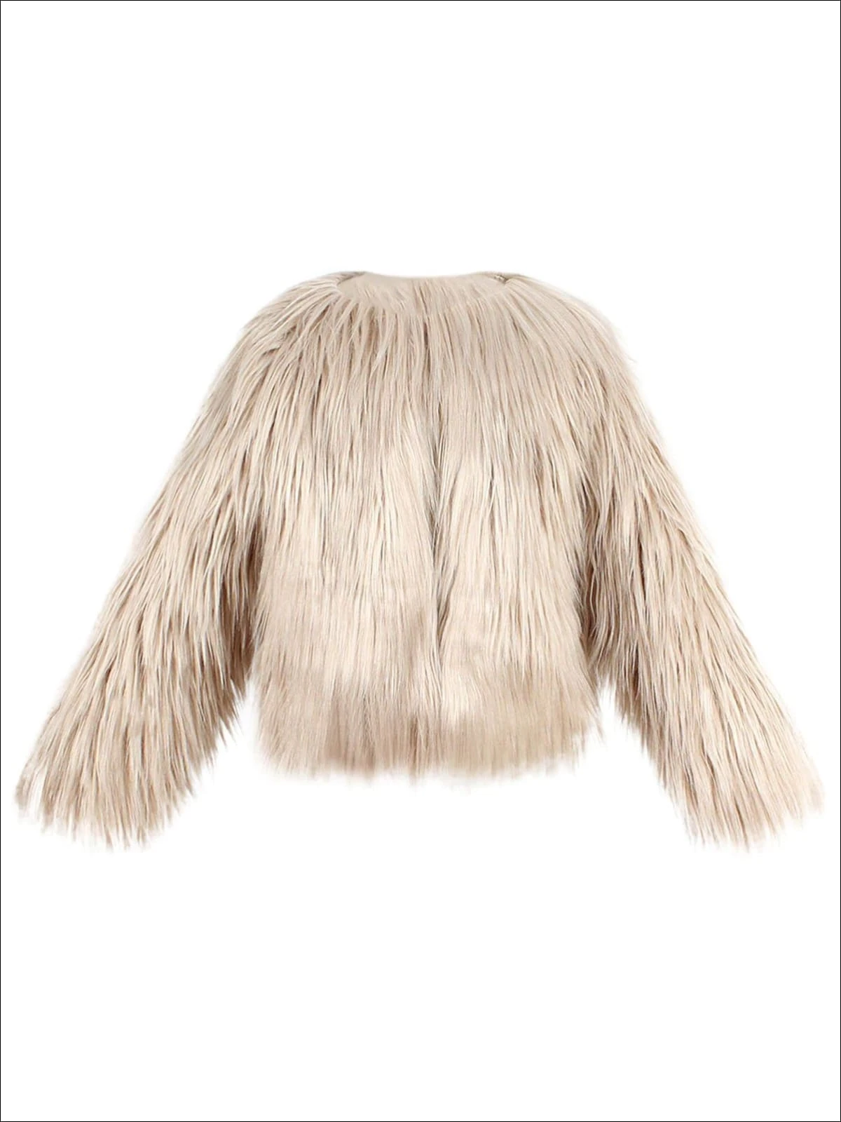 Girls Trendy Winter Faux Fur Jacket 7 Girls Trendy Winter Faux Fur Jacket - Image 6