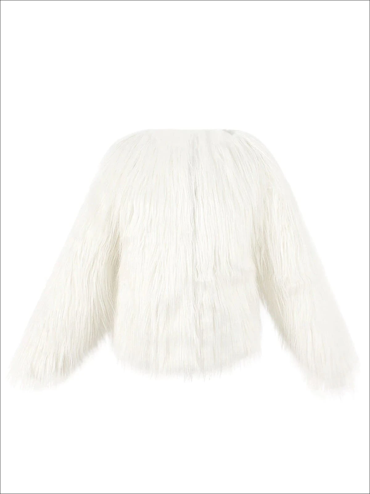 Girls Trendy Winter Faux Fur Jacket 8 Girls Trendy Winter Faux Fur Jacket - Image 7