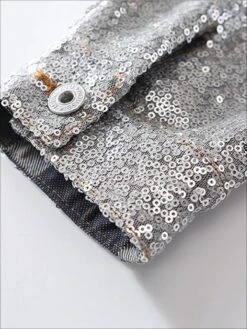 Jean Queen Unicorn Sequin Denim Jacket -MEO Kid Clothing Shop girls unicorn applique sequin long sleeve denim jacket 20 39 99 40 59 10y12y 2t3t 4t5y mia belle overseas fulfillment baby 521