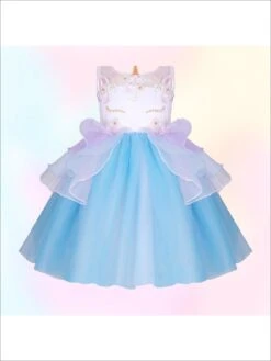 Girls Unicorn Magic Party Tutu Dress -MEO Kid Clothing Shop girls unicorn party tutu dress 20 39 99 40 59 10y12y 2t3t 4t5y spring dressy mia belle baby 387