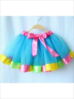 Girls Unicorn Rainbow Tutu Skirt -MEO Kid Clothing Shop girls unicorn rainbow tutu skirt 19 99 and under 20 39 40 59 2t3t 7y8y mia belle overseas fulfillment baby 614