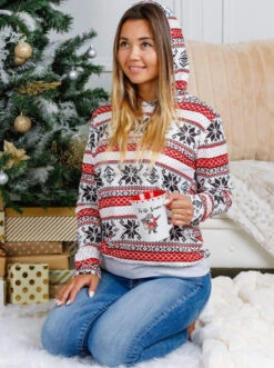 Mommy & Me Winter Snowflake Hoodie -MEO Kid Clothing Shop mommy and me winter snowflake hoodie 20 39 99 40 59 10y12y 2t3t 4t5y top mia belle baby 710