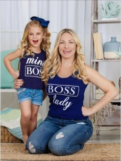 Mommy & Me Boss Besties Tank Top -MEO Kid Clothing Shop mommy me boss lady mini graphic tank 19 99 and under 20 39 40 59 10y12y 2t3t top mia belle baby 682 f21ec383 2bfc 4cbc be43 63a23aec7997