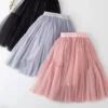 Girls Fall Elastic Waist Tutu Skirt -MEO Kid Clothing Shop ww5